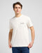 Lee Men's Relaxed Graphic T-Shirt in Ecru - Rodeo In