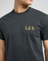 Lee Men's Relaxed Graphic T-Shirt in Washed Black - Rodeo In