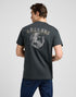 Lee Men's Relaxed Graphic T-Shirt in Washed Black - Rodeo In