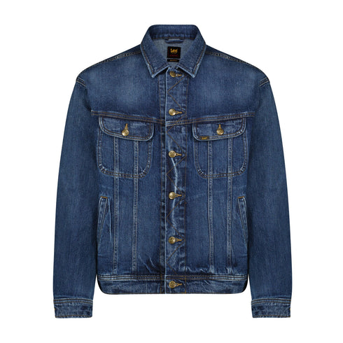 Lee Men's Relaxed Rider Jacket In Orchid Blue - Rodeo In