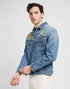 Lee Men's Relaxed Rider Jacket In Worn In Utlity