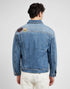 Lee Men's Relaxed Rider Jacket In Worn In Utlity