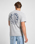 Lee Men's Relaxed T-Shirts In Grey Melee - Rodeo In