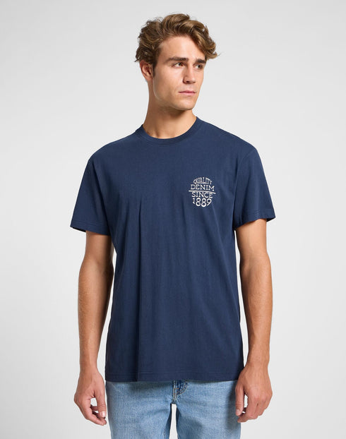 Lee Men's Relaxed T-Shirts In Mood Indigo