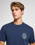 Lee Men's Relaxed T-Shirts In Mood Indigo