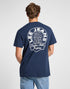 Lee Men's Relaxed T-Shirts In Mood Indigo - Rodeo In