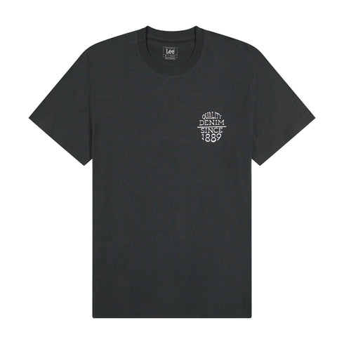 Lee Men's Relaxed T-Shirts In Washed Black