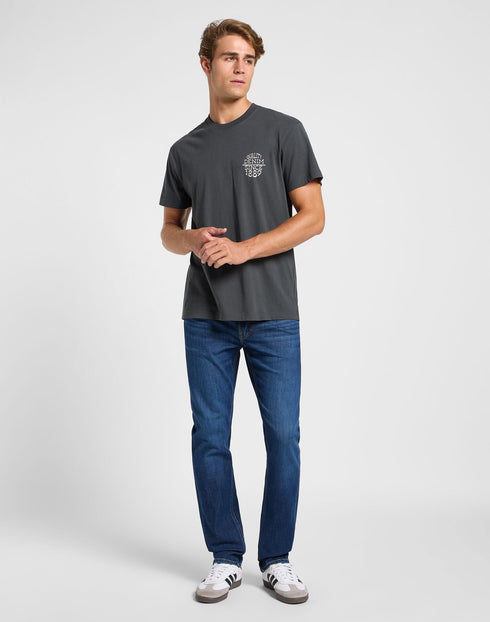 Lee Men's Relaxed T-Shirts In Washed Black