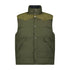 Lee Men's Reversible Western Puffer Vest In Olive Night