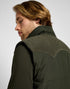 Lee Men's Reversible Western Puffer Vest In Olive Night