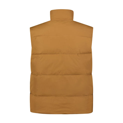 Lee Men's Reversible Western Puffer Vest In Sand
