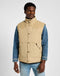 Lee Men's Reversible Western Puffer Vest In Sand