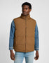 Lee Men's Reversible Western Puffer Vest In Sand