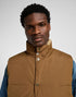 Lee Men's Reversible Western Puffer Vest In Sand