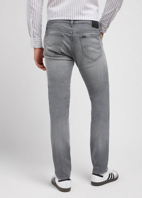 Lee Men's Rider Jeans In Worn in Mid Grey