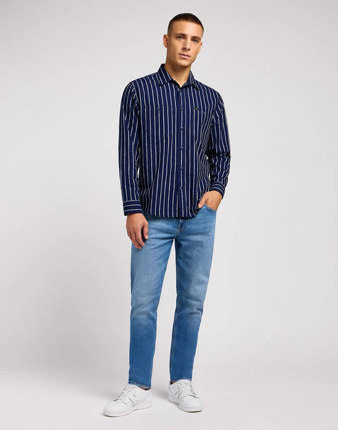 Lee Men's Rider Jeans In Worn In Travis - Rodeo In