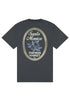 Lee Men's Santa Monica T-Shirt In Washed Black - Rodeo In