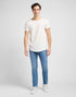 Lee Men's Shaped T-Shirt In Cloud Dancer - Rodeo In
