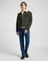 Lee Men's Sherpa Jacket In Frontier Olive - Rodeo In