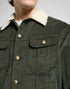 Lee Men's Sherpa Jacket In Frontier Olive - Rodeo In