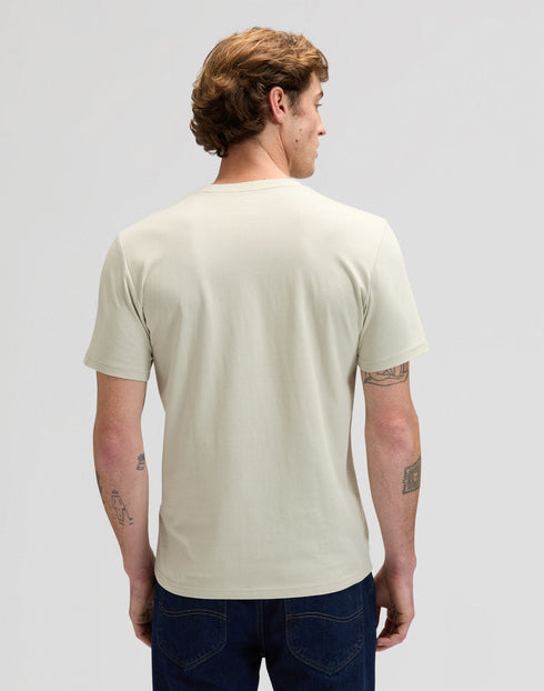 Lee Men's Short Sleeve Patch Logo T-Shirt In Cove - Rodeo In