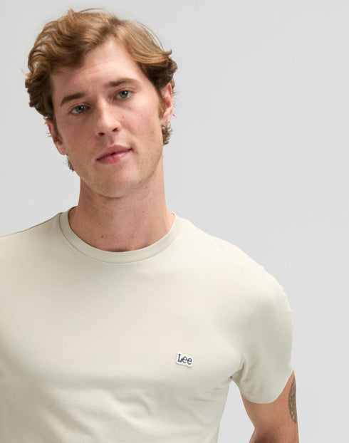 Lee Men's Short Sleeve Patch Logo T-Shirt In Cove - Rodeo In