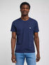 Lee Men's Short Sleeve Patch Logo T-Shirt In Navy - Rodeo In