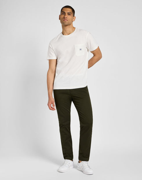 Lee Men's Slim Chino Pants In Olive Night