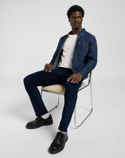 Lee Men's Slim Fit MVP Jeans In Rivet Navy