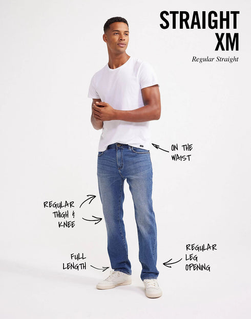 Lee Men's Straight Fit MVP Jeans In Navy