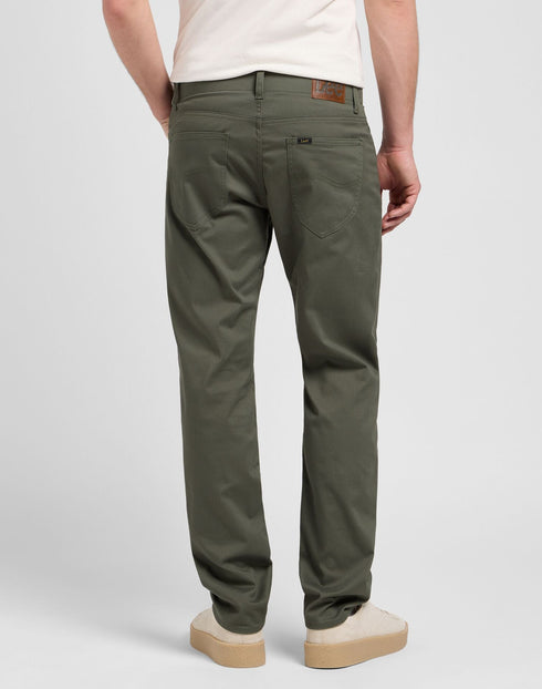 Lee Men's Straight Fit MVP Jeans In Olive Gray - Rodeo In