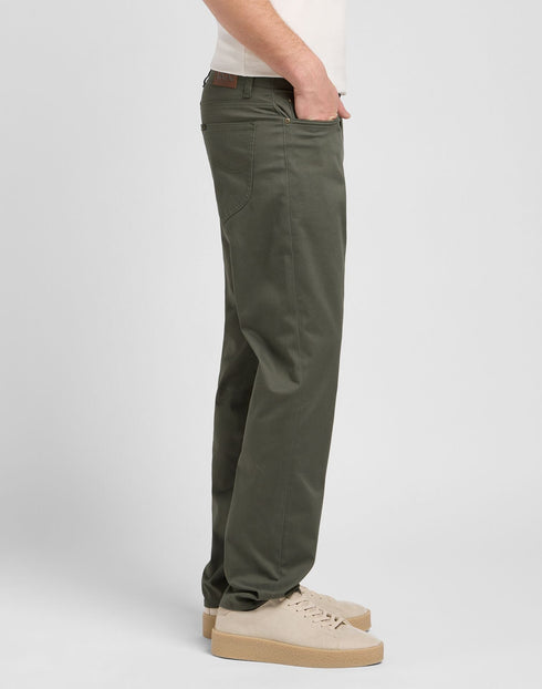 Lee Men's Straight Fit MVP Jeans In Olive Gray - Rodeo In