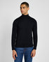 Lee Men's Turtle Neck Long Sleeve T-Shirt in Black