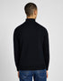 Lee Men's Turtle Neck Long Sleeve T-Shirt in Black