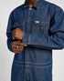 Lee Men's Union-All Overalls In Mid Wash