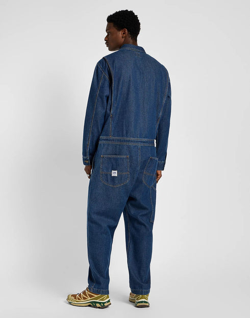 Lee Men's Union-All Overalls In Mid Wash