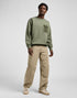 Lee Men's Utility Crew Sweatshirt In Oak Moss