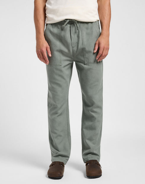 Lee Men's Utility Drawstring Pant In Olive Grove