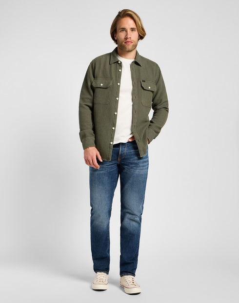 Lee Men's Utility Shirt In Mercantile Green