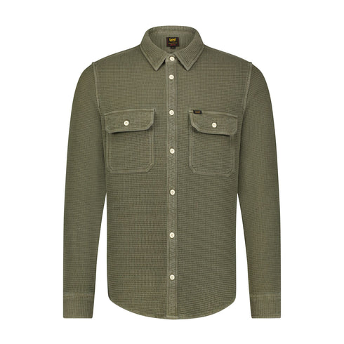 Lee Men's Utility Shirt In Mercantile Green