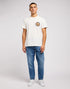 Lee Men's Varsity T-Shirt In Ecru - Rodeo In