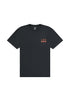 Lee Men's Vinyl T-Shirt In Washed Black - Rodeo In