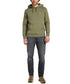 Lee Men's Wobbly Logo Hoodie In Mercantile Green