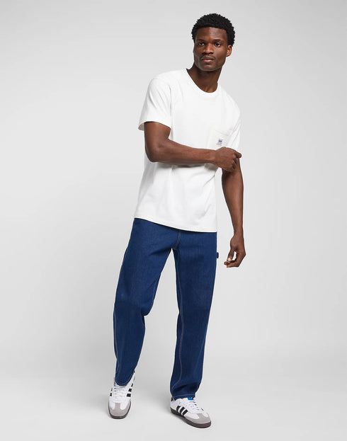 Lee Men's Work Wear Pocket T-Shirt In Ecru - Rodeo In