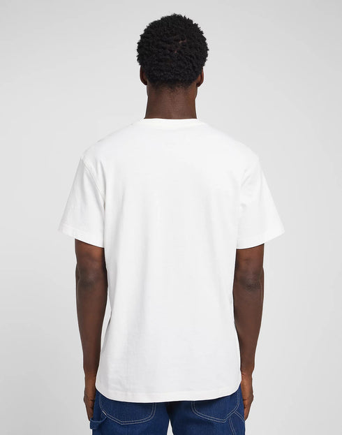 Lee Men's Work Wear Pocket T-Shirt In Ecru - Rodeo In