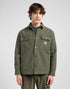 Lee Men's Workwear Overshirt In Oak Moss - Rodeo In