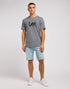 Lee Men's XM 5 Pocket Shorts In Ice Man