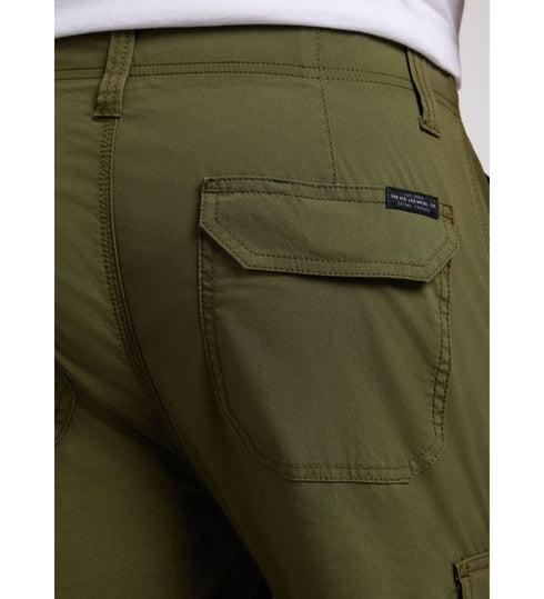 Lee Men's XM Crossroad Cargo Shorts In Green Night