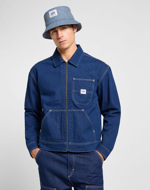 Lee Railroad Bucket Hat In Railroad Navy - Rodeo In