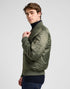 Lee Unisex Bomber Jacket In Oak Moss